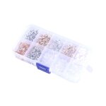 Kit de fermoirs de boucles d'oreilles 550 pi�ces multicolore