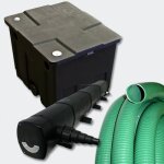 Kit de filtration de bassin 12000l st�rilisateur uvc 72w 5m tuyau helloshop26 4216491