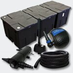 Kit:filtration de bassin 90000l st�rilisateur pompe skimmer fontaine helloshop26 4216471