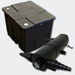 Kit de filtration de bassin bio filtre 12000l et strilisateur uvc 36w helloshop26 4216502