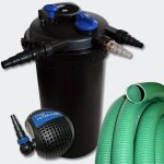 Kit de filtration � pression 30000l 18w uvc st�rilisateur pompe tuyau helloshop26 4216477