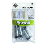 Kit de fixation red head pour portail Kit de fixation red head pour portail