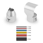 Kit de gaines thermor�tractables avec r�flecteur et buse jet concentr� wagner