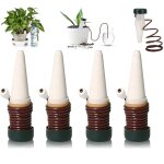 Kit de goutte  goutte bouteille, 4 pices kits irrigation goutte  goutte rglable, cne d'arrosage ...