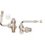 Kit hydroc�bl� hc - re ra - in - equerre invers� - � glissement coude orientable d12 double panneaux ...