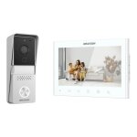 Kit d'interphone vid�o analogique hikvision - ds - kis102 - p / surface