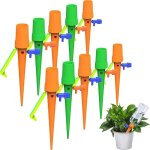 Kit d'irrigation goutte � goutte 20 pi�ces, piquets d'arrosage automatique avec 20 supports anti - basculement ...