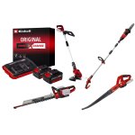Kit jardin sans fil einhell ? coupe - bordure, souffleur, taille - haies, �brancheur + 2 batteries 4. ...