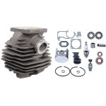Kit de joints de bougie d'allumage pour piston cylindre 48 mm pour moteur de tronçonneuse 034 ms360 ms340 ... Kit de joints de bougie d'allumage pour piston cylindre 48 mm pour moteur de tronçonneuse 034 ms360 ms340 ...