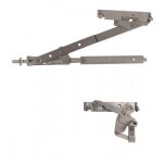 Kits magicube 130 - paumelles invisibles pour oscillo - battant aluminium droit - compas 422 - 900 mm ...