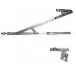 Kits magicube 130 - paumelles invisibles pour oscillo - battant aluminium droit - compas 700 - 1700 mm ...