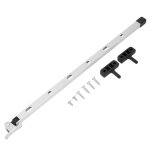 Kit manuel de séjour de fenêtre de serre en aluminium, barre d'ouverture de ventilation de toit Kit manuel de séjour de fenêtre de serre en aluminium, barre d'ouverture de ventilation de toit