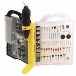 Kit mini meuleuse 130w + 242 accessoires