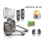 Kit motorisation à bras automatisme de portail battant axovia 3s io pack confort - 2m 200kg max par vantail, ... Kit motorisation à bras automatisme de portail battant axovia 3s io pack confort - 2m 200kg max par vantail, ...