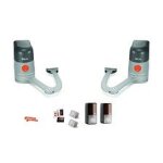 Kit motorisation ? bras pour portail battant maestro start kit 200 + photocellules - nice home