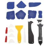 Kit d'outils de calfeutrage, dissolvant de mastic en silicone, pelle, grattoir de calfeutrage de ciment ... Kit d'outils de calfeutrage, dissolvant de mastic en silicone, pelle, grattoir de calfeutrage de ciment ...