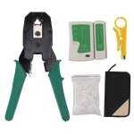 Kit d'outils de sertissage rj, câble réseau, prise ethernet, sertisseur pour l'installation de câblage ... Kit d'outils de sertissage rj, câble réseau, prise ethernet, sertisseur pour l'installation de câblage ...