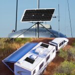 Kit de panneaux solaires 18w 12v, module monocristallin hors rseau avec contrleur de charge solaire, ...