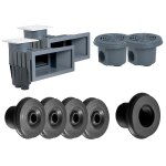 Kit pi?ces ? sceller gris fonc? pour piscine 10 x 5 m - hayward Kit pi?ces ? sceller gris fonc? pour piscine 10 x 5 m - hayward