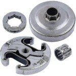 Kit de pignon de tambour d'embrayage et de pompe  huile  vis sans fin pour trononneuses husqvarna ...
