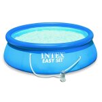 Kit piscine autoportante 3m66 piscine ronde - easy set - intex - livraison gratuite