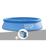 Kit piscine autoport�e intex easy set 2, 44 x 0, 61 m + b�che � bulles