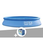 Kit piscine autoporte intex easy set 3, 05 x 0, 61 m + bche  bulles
