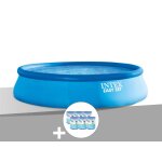 Kit piscine autoporte intex easy set 3, 96 x 0, 84 m + 6 cartouches de filtration