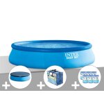 Kit piscine autoport?e intex easy set 4, 57 x 0, 84 m + b?che de protection + b?che ? bulles + 6 cartouches ... Kit piscine autoport?e intex easy set 4, 57 x 0, 84 m + b?che de protection + b?che ? bulles + 6 cartouches ...