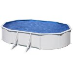 Kit piscine hors - sol acier ovale bora bora 6. 10 x 3. 75 x h. 1. 20 m