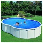 Kit piscine hors sol en huit 5. 00 x 3. 40 x h. 1. 20 m