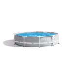 Kit piscine tubulaire intex prism frame ronde 3, 05 x 0, 76 m + bche de protection