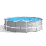 Kit piscine tubulaire intex prism frame ronde 3, 66 x 1, 22 m + bâche à bulles Kit piscine tubulaire intex prism frame ronde 3, 66 x 1, 22 m + bâche à bulles