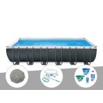 Kit piscine tubulaire intex ultra xtr frame rectangulaire 7, 32 x 3, 66 x 1, 32 m + 20 kg de z?olite ... Kit piscine tubulaire intex ultra xtr frame rectangulaire 7, 32 x 3, 66 x 1, 32 m + 20 kg de z?olite ...