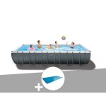 Kit piscine tubulaire intex ultra xtr frame rectangulaire 7, 32 x 3, 66 x 1, 32 m + bâche à bulles Kit piscine tubulaire intex ultra xtr frame rectangulaire 7, 32 x 3, 66 x 1, 32 m + bâche à bulles