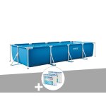 Kit piscine tubulaire rectangulaire 3, 00 x 2, 00 x 0, 75 m + 6 cartouches - intex Kit piscine tubulaire rectangulaire 3, 00 x 2, 00 x 0, 75 m + 6 cartouches - intex