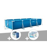 Kit piscine tubulaire rectangulaire 3, 00 x 2, 00 x 0, 75 m + bâche à bulles + 6 cartouches - intex Kit piscine tubulaire rectangulaire 3, 00 x 2, 00 x 0, 75 m + bâche à bulles + 6 cartouches - intex