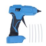 Kit pistolet  colle chaude sans fil 100w, puissance lectrique haute temprature avec 5 btons, outil ...