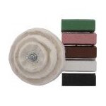 Kit polissage lustrage métaux 3 brosse circulaire lamelle coton + 5 pâtes à polir scid Kit polissage lustrage métaux 3 brosse circulaire lamelle coton + 5 pâtes à polir scid