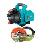 Kit pompe d'arrosage de surface 3500 / 4 classic + tuyau d'aspiration 3, 5m + 20m de tuyau d'arrosage ...