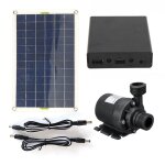 Kit de pompe a eau solaire sans balais, pompe a eau a panneau solaire, fontaine solaire, bain d'oiseaux, ... Kit de pompe a eau solaire sans balais, pompe a eau a panneau solaire, fontaine solaire, bain d'oiseaux, ...