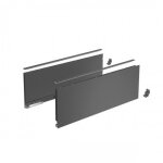 Kit profils tiroir casserolier avantech you - h 187 mm - anthracite - longueur 300 mm hettich