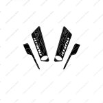 Kit de protection de reservoir pour moto avec autocollant 3d en resine epoxy pour bmw r 1300 gs adv 2025( ...