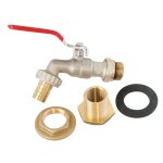 Kit raccordement rcuprateur eau de pluie 1 / 2  (15 / 21) - 3 / 4  (20 / 27)