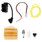 Kit de remplacement de filtre a air pour bobine d'allumage de tronconneuse de jardinage, compatible avec ...