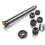 Kit de remplacement avec moteur lt50 pour moteur volet roulant - filaire - 10nm - fen�tre