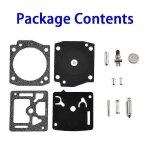 Kit de réparation de carburateur pour tronçonneuse husqvarna 340 345 346 350 351 353, accessoires de ... Kit de réparation de carburateur pour tronçonneuse husqvarna 340 345 346 350 351 353, accessoires de ...