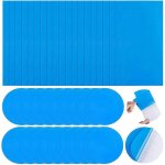 Kit de r�paration de piscine 40 pi�ces, patchs de r�paration auto - adh�sifs en pvc pour rev�tement de ...