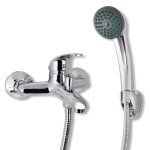 Kit de robinet de douche chrome