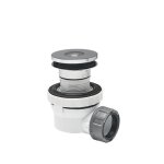 Kit de siphon wirquin pure quick clac pour lavabo avec trop plein